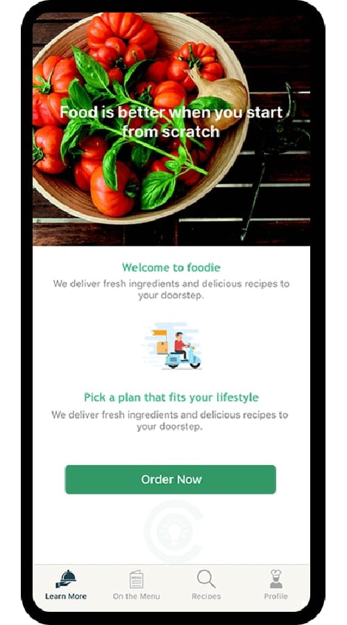 Recipe Delivery App screenshot 3