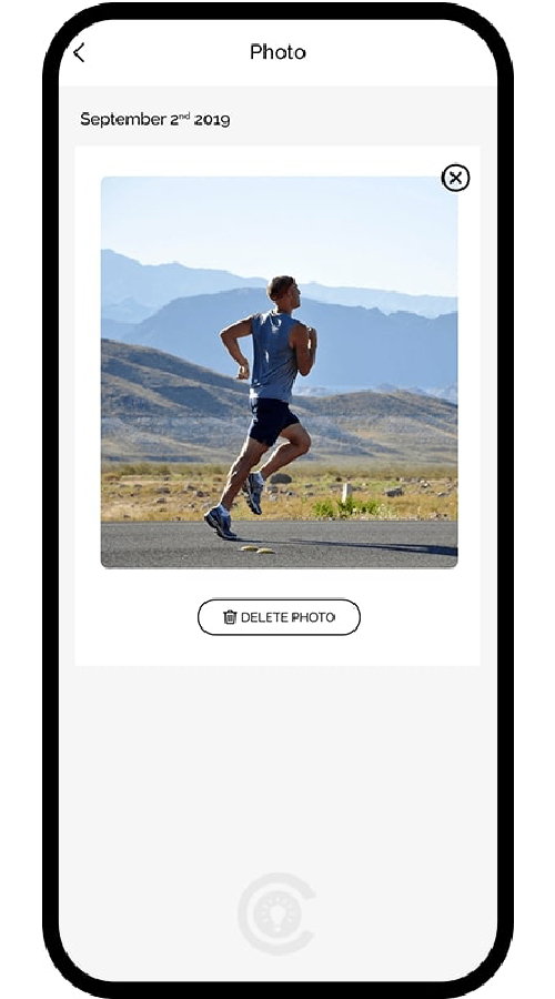 App for fitness/body measurements recording screenshot 11