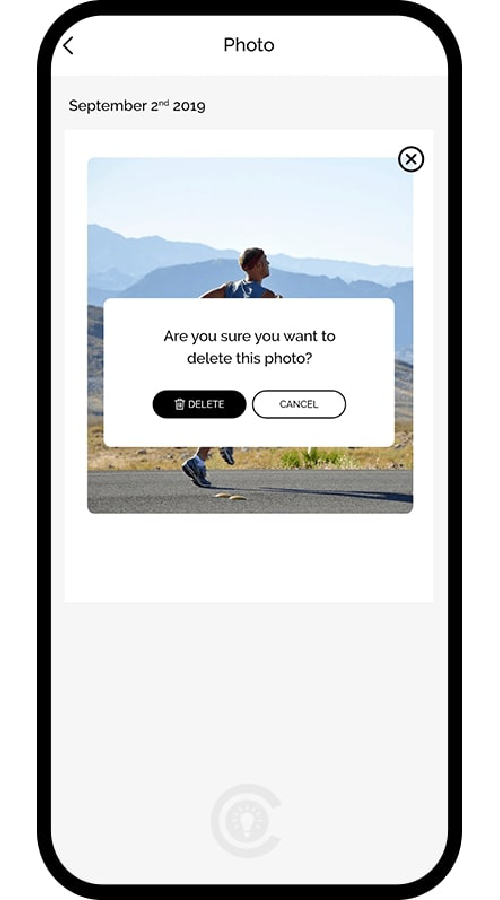 App for fitness/body measurements recording screenshot 12