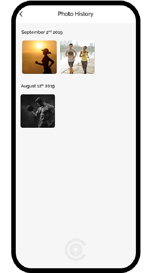 App for fitness/body measurements recording screenshot 13