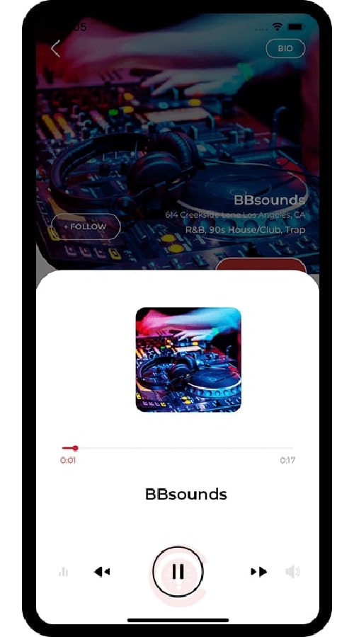 LIVE DJ Concerts App Development | Concetto Labs screenshot 9