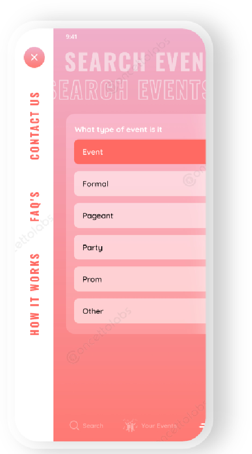 Event or Theme Guide App | Concetto Labs screenshot 8