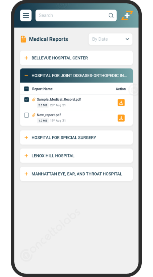 Medical Health Records and Appointment Booking App screenshot 9
