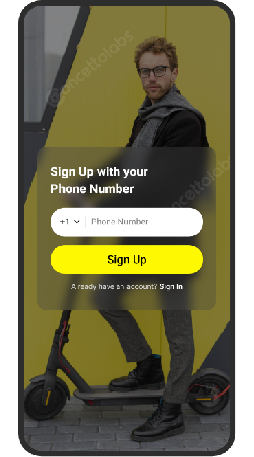 Zoopy Scooter Rider Apps Portfolio | Concetto Labs screenshot 4