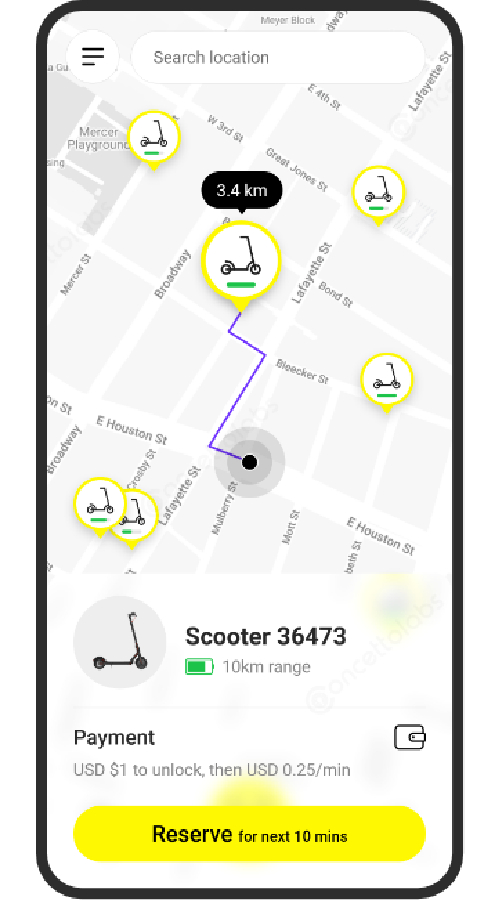 Zoopy Scooter Rider Apps Portfolio | Concetto Labs screenshot 6