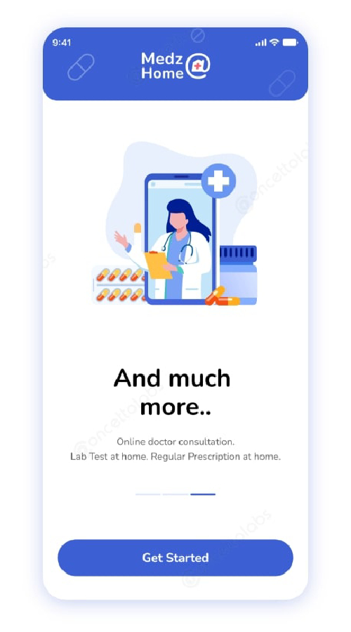 Medz Home an On Demand Medicine Delivery App Case Studies screenshot 5