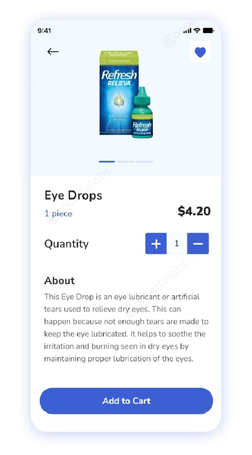 Medz Home an On Demand Medicine Delivery App Case Studies screenshot 7