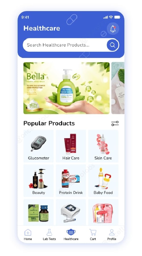 Medz Home an On Demand Medicine Delivery App Case Studies screenshot 9