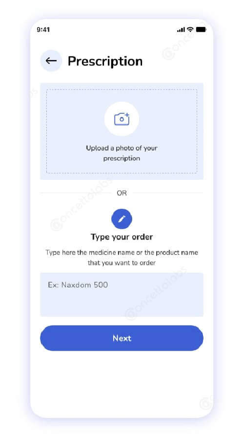 Medz Home an On Demand Medicine Delivery App Case Studies screenshot 11