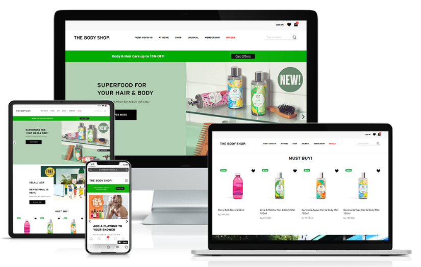 The Body Shop screenshot 1