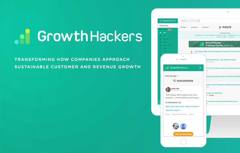 GrowthHackers - Web Development project screenshot 1