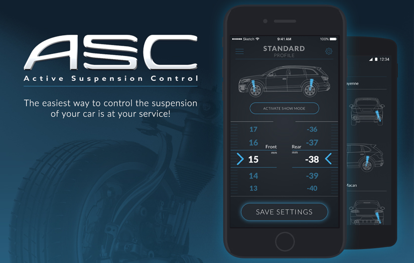 Active Suspension Control - IoT project screenshot 1