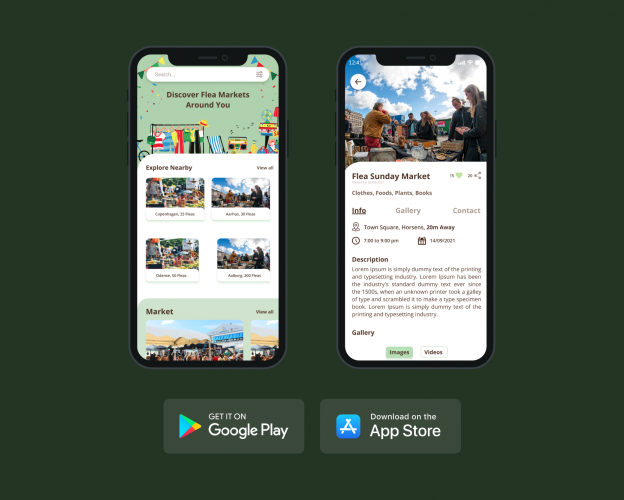 Loppekortet screenshot 3