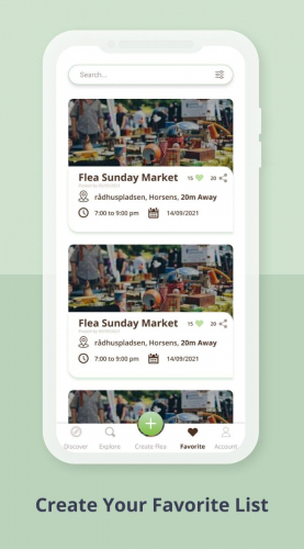 Loppekortet screenshot 2