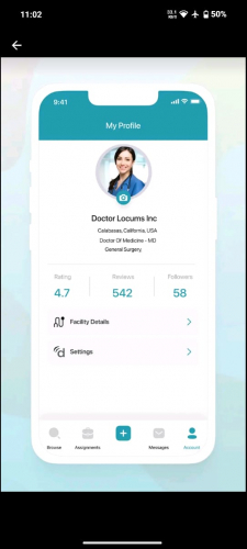 Doctor Locums screenshot 2