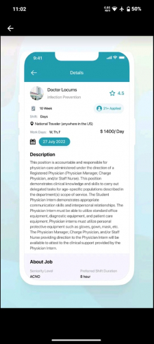 Doctor Locums screenshot 1