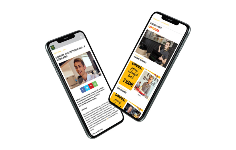 McDonald's Career Project - Poland screenshot 1