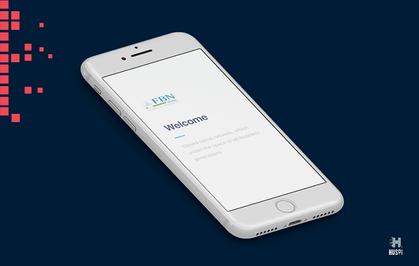 Custom Social Network Mobile Application screenshot 1