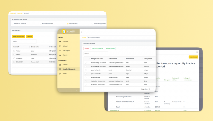 EduBill screenshot 1