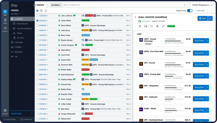 Warehouse Management System screenshot 1