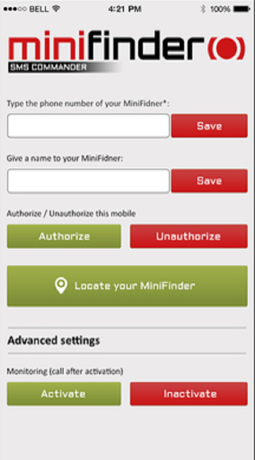 Minifinder screenshot 1