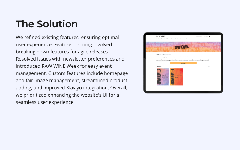 RAW WINE screenshot 3