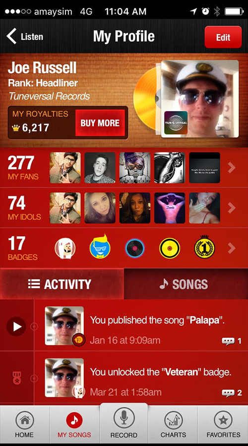 Jam for iPhone screenshot 3
