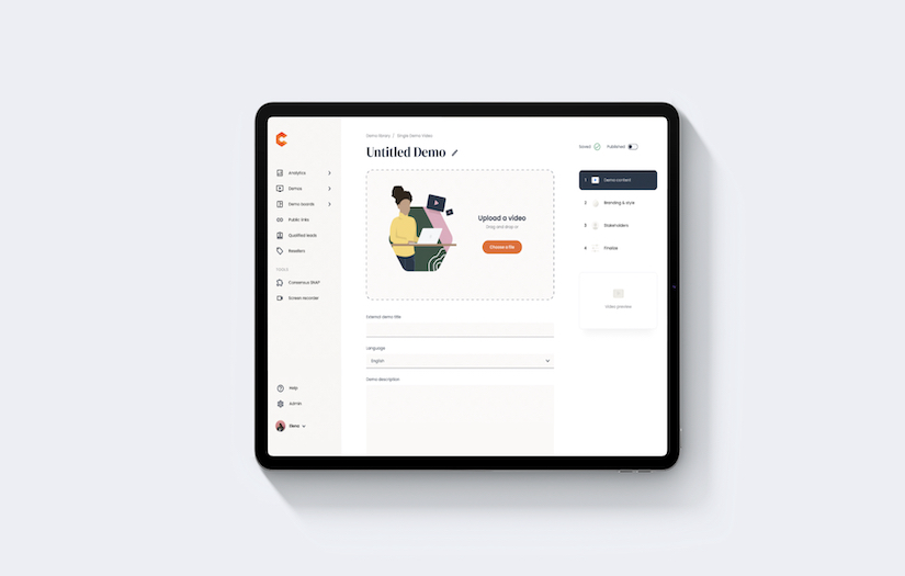 Enhancing consensus demo automation platform screenshot 3