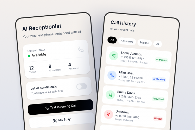 Mobile VoIP Architecture for Reliable Call Routing in AI Reception Systems screenshot 2