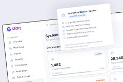 Staq: Agent-Driven Temporal Runtime for Autonomous Banking Infrastructure
