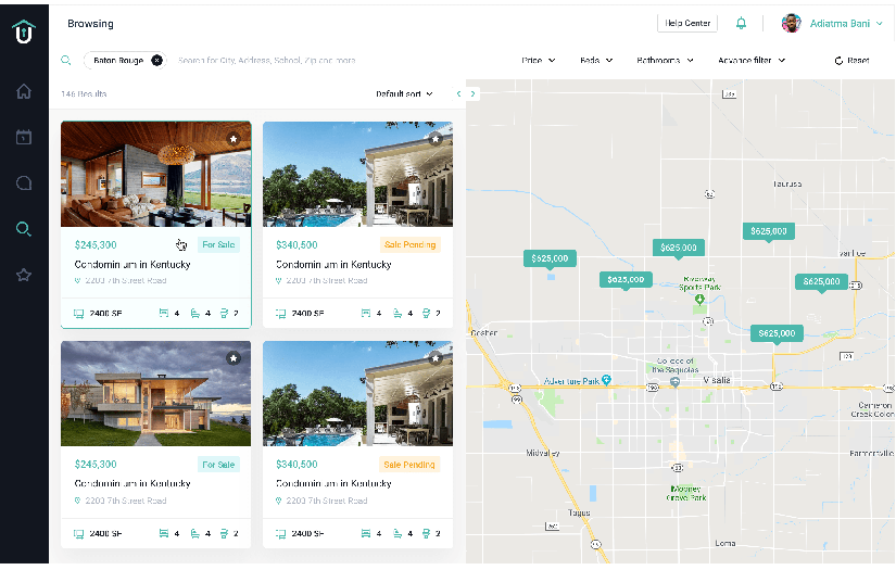 Real Estate Listing Platform screenshot 1