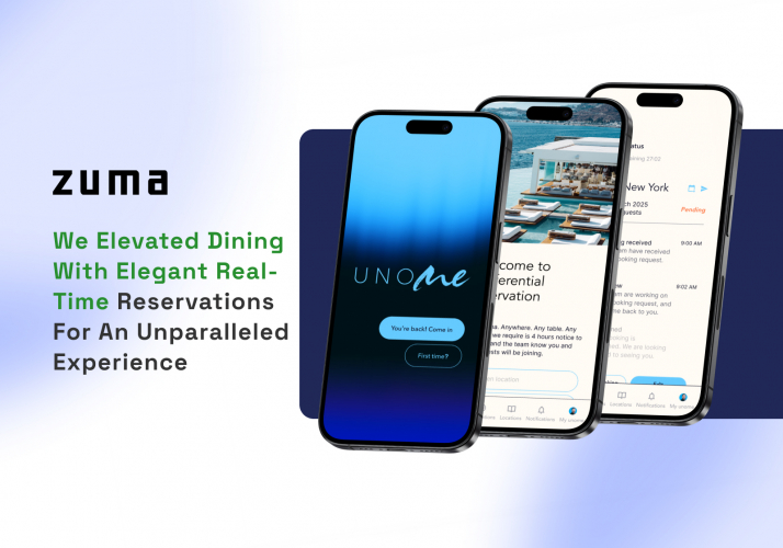 Zuma | Unome VIP Membership App & Admin Portal screenshot 1