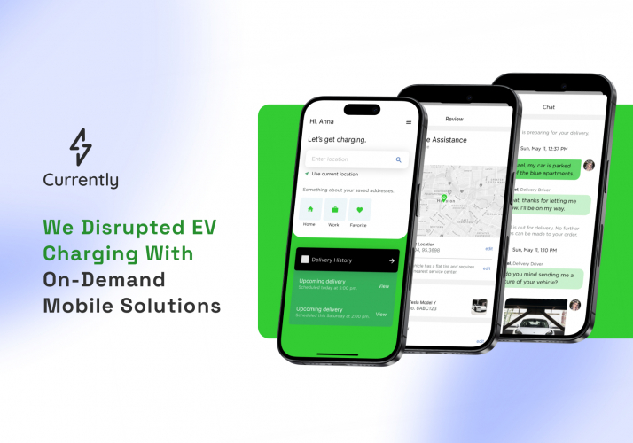 Currently / SparkCharge | On‑Demand EV Charging App & Admin Portal screenshot 1