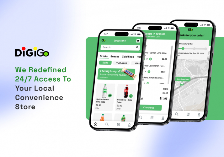 Digi‑Go | Convenience Store Mobile App & Admin App screenshot 1