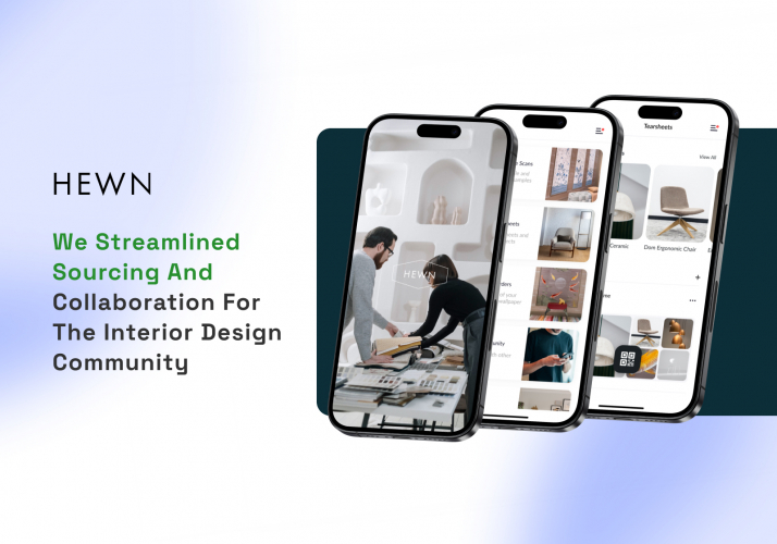 HEWN San Francisco | Virtual Design & Sample Ordering App screenshot 1