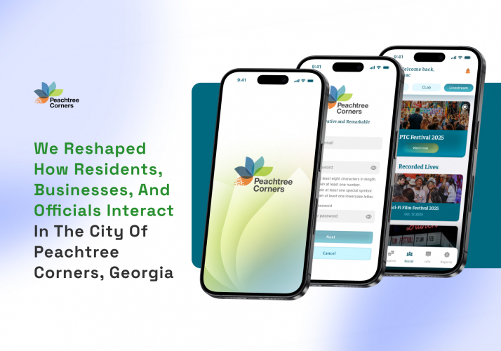 City of Peachtree Corners, Georgia | Smart City Mobile App & Admin Platform screenshot 1