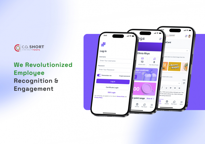 C.A. Short Company | People Are Everything™ Mobile Recognition App screenshot 1
