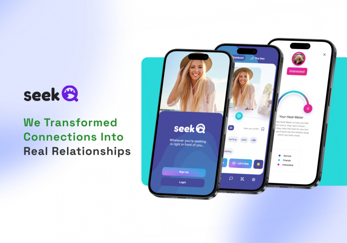 SeekQ | Authentic Social Discovery App screenshot 1