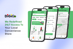 Digi‑Go | Convenience Store Mobile App & Admin App