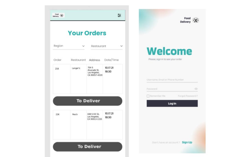 .Net Solution for Restaurants and Food Delivery screenshot 1