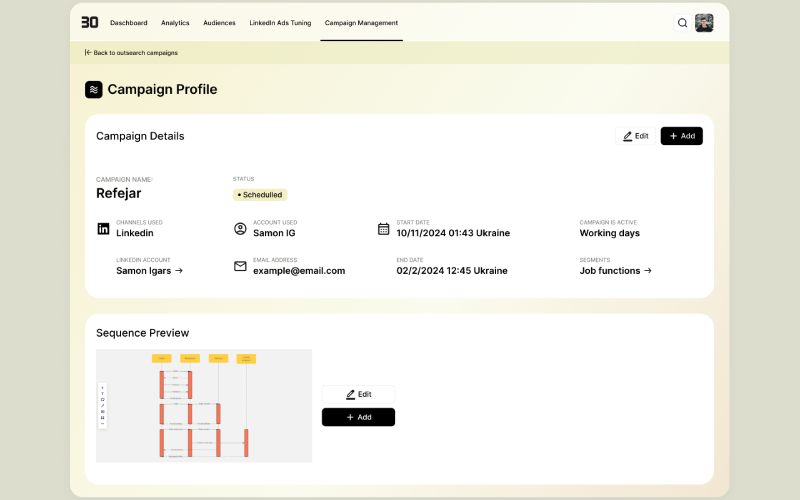Digital Marketing SaaS Tool screenshot 1