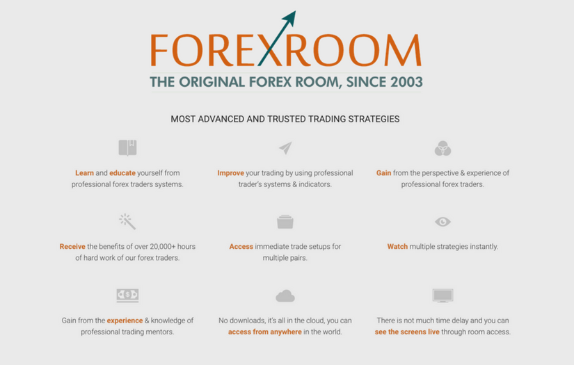 Forex Trading Live Tutoring Website screenshot 2