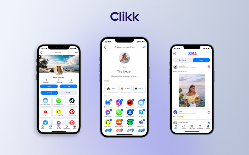 Clikk App screenshot 1