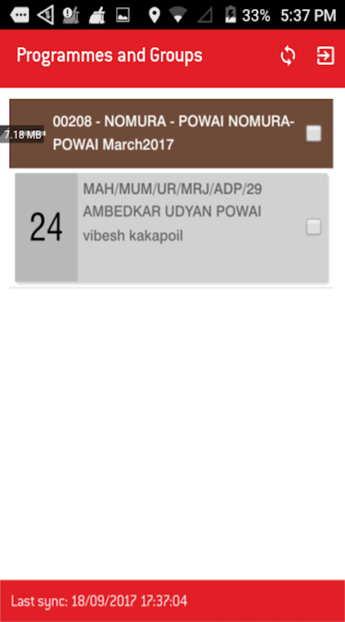 Capture NGO field programmes operational data screenshot 2