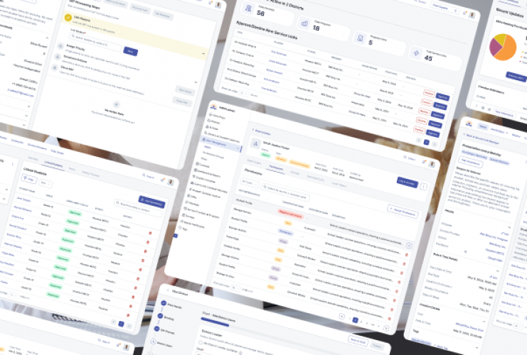 K-12 Data Management Platform for an EdTech Nonprofit screenshot 1