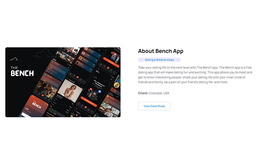 Bench App screenshot 1