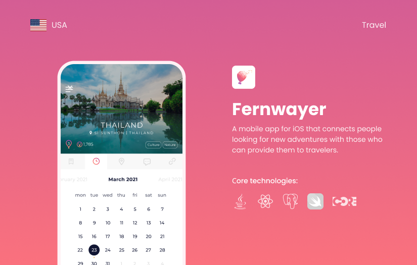 Travel Social Media App screenshot 1
