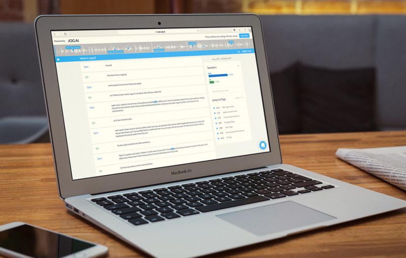 Jog.ai | Supercharge Your Call Notes. Perfect recall for your calls  Jog.ai uses the latest in NLP and   AI to supercharge your calls. screenshot 2