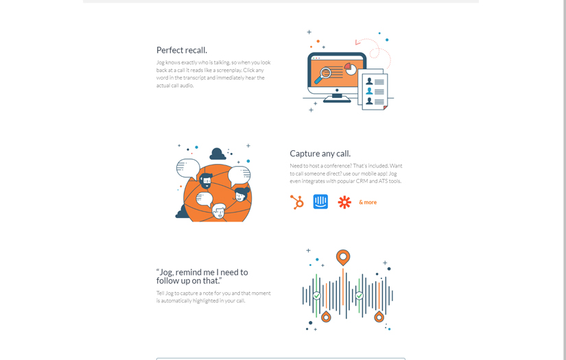 Jog.ai | Supercharge Your Call Notes. Perfect recall for your calls  Jog.ai uses the latest in NLP and   AI to supercharge your calls. screenshot 6