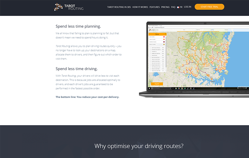 Tarot Routing - Route Optimization and Planning screenshot 2